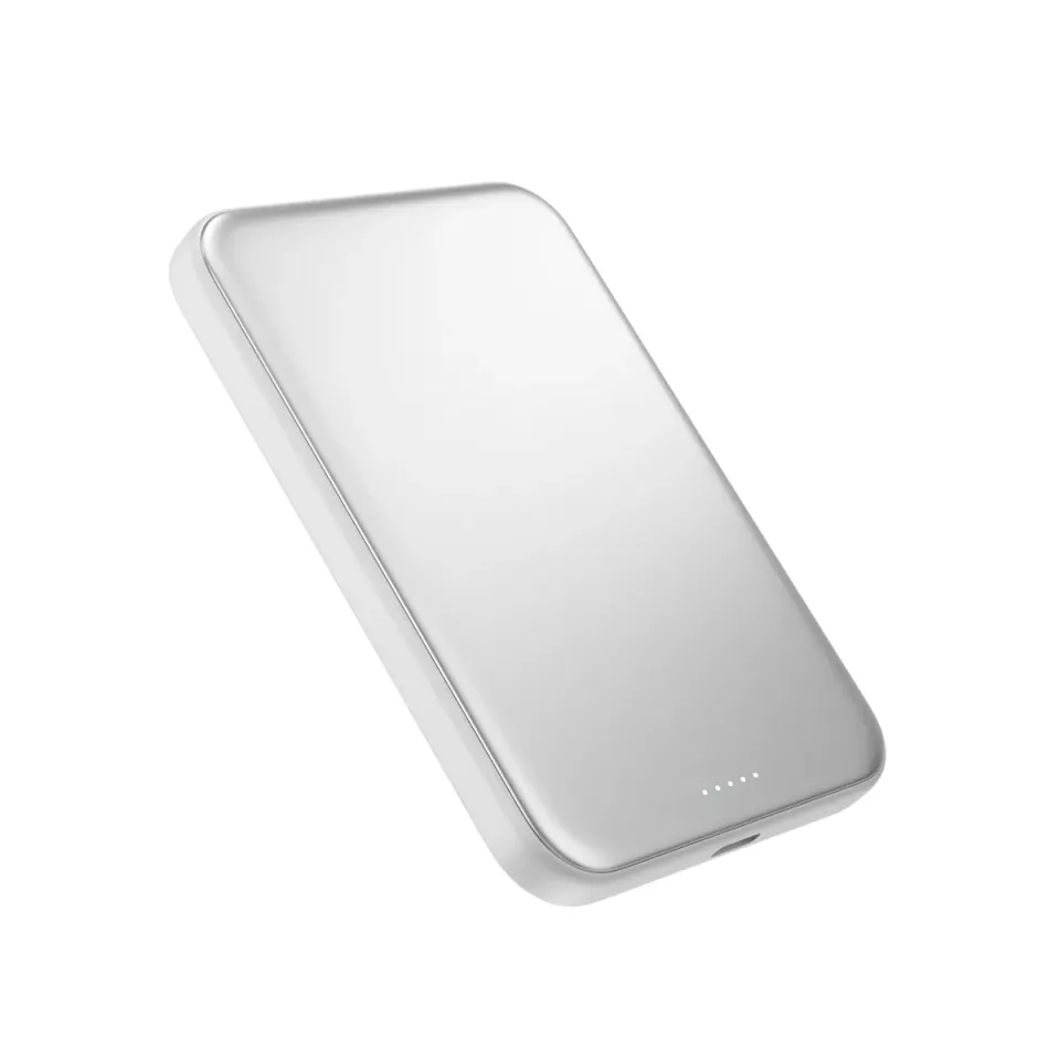 Epico Qi2 25W 5000mAh Mag+ powerbanka EM55 - stříbrná