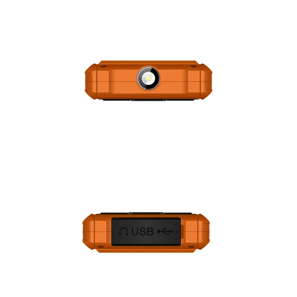 EVOLVEO StrongPhone H1, vodotěsný odolný Dual SIM telefon, oranžová