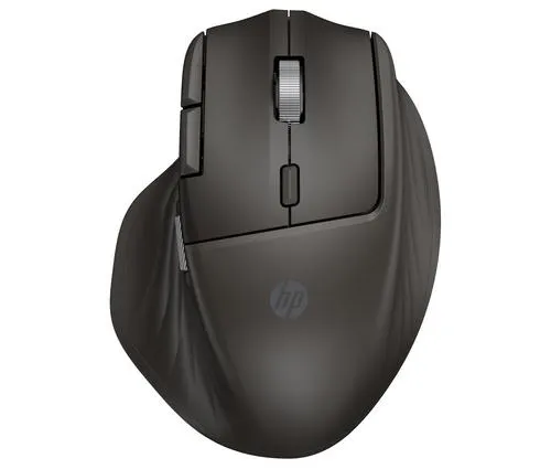 HP Bezdrátová myš HP 785M Ultra-Fast-Scroll, USB, Bluetooth, 6000 dpi, 2 kolečka, tichá tlačítka, ergonomická, černá, plné nabití za 3min.