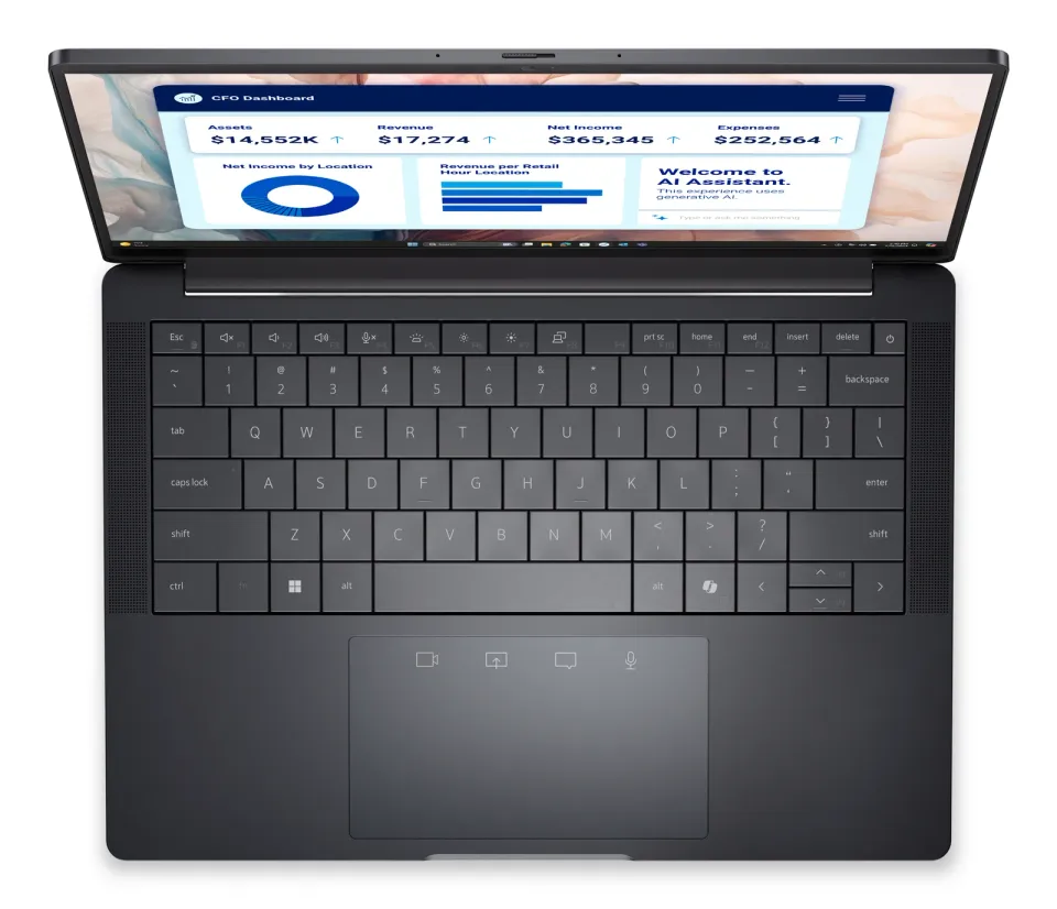 DELL NTB Pro 13 Premium PA13250/U5-236V/Evo/16GB/512SSD/13.4" FHD+|IR Cam/No AC Adapter/Backlit Kb/W11P/3Y PS NBD