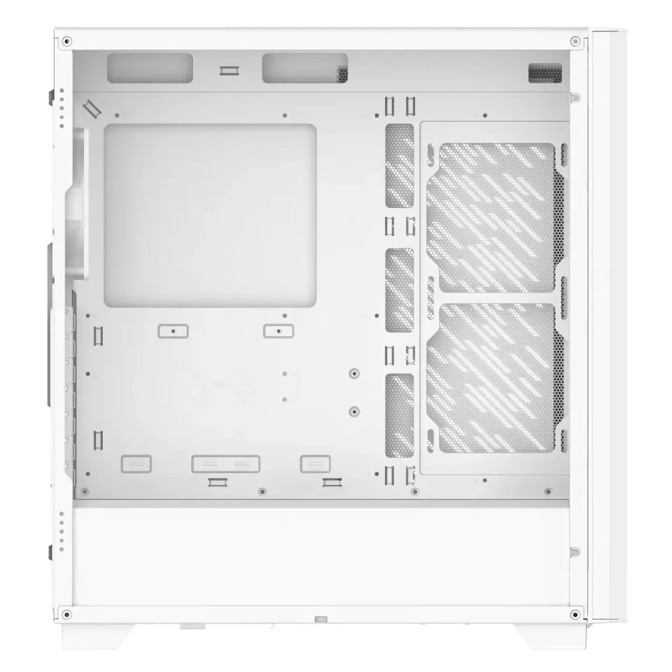 ADATA XPG case VALOR AIR PRO, ATX, Průhledná bočnice, 4x 120mm ARGB Fan, Bílá