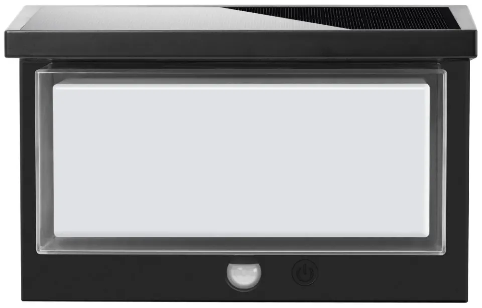 IMMAX SUN SEE venkovní solární nástěnné LED osvětlení IP44, 900lm, PIR senzor