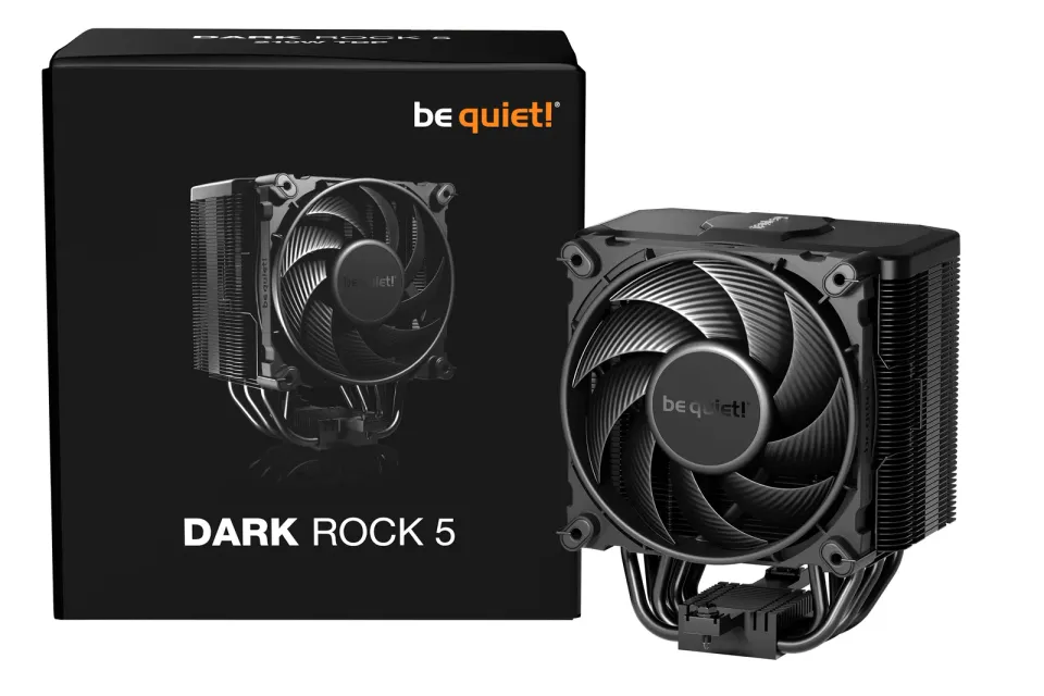Be quiet! chladič CPU Dark Rock 5 / 120mm fan / 6 heatpipes
