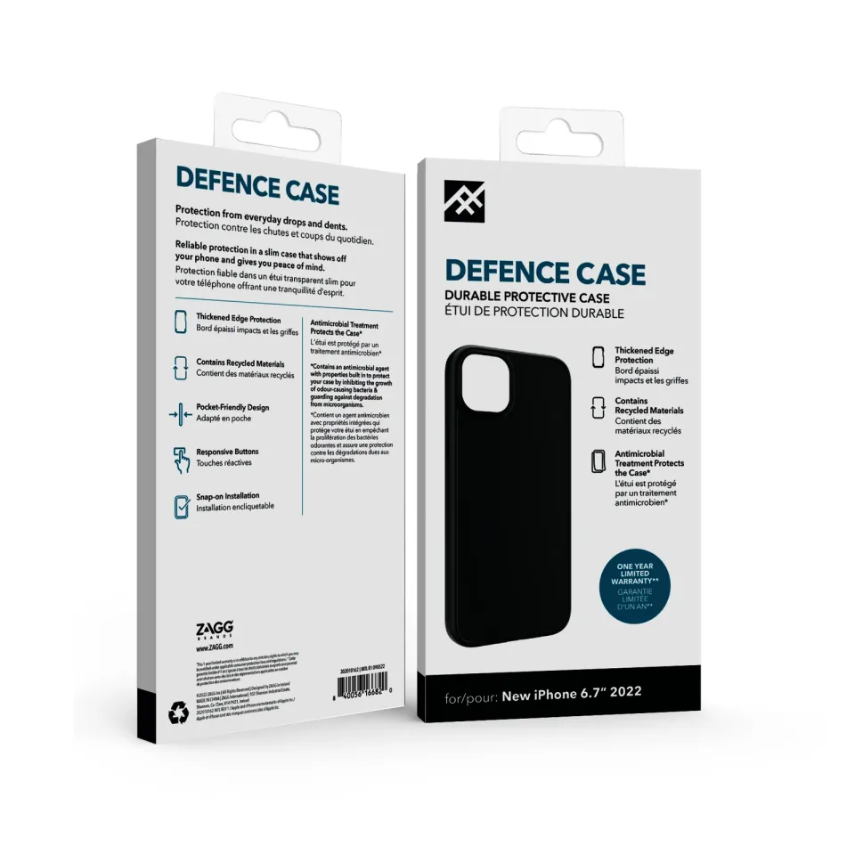 ZAGG Kryt Defence iPhone 14 Plus - černý