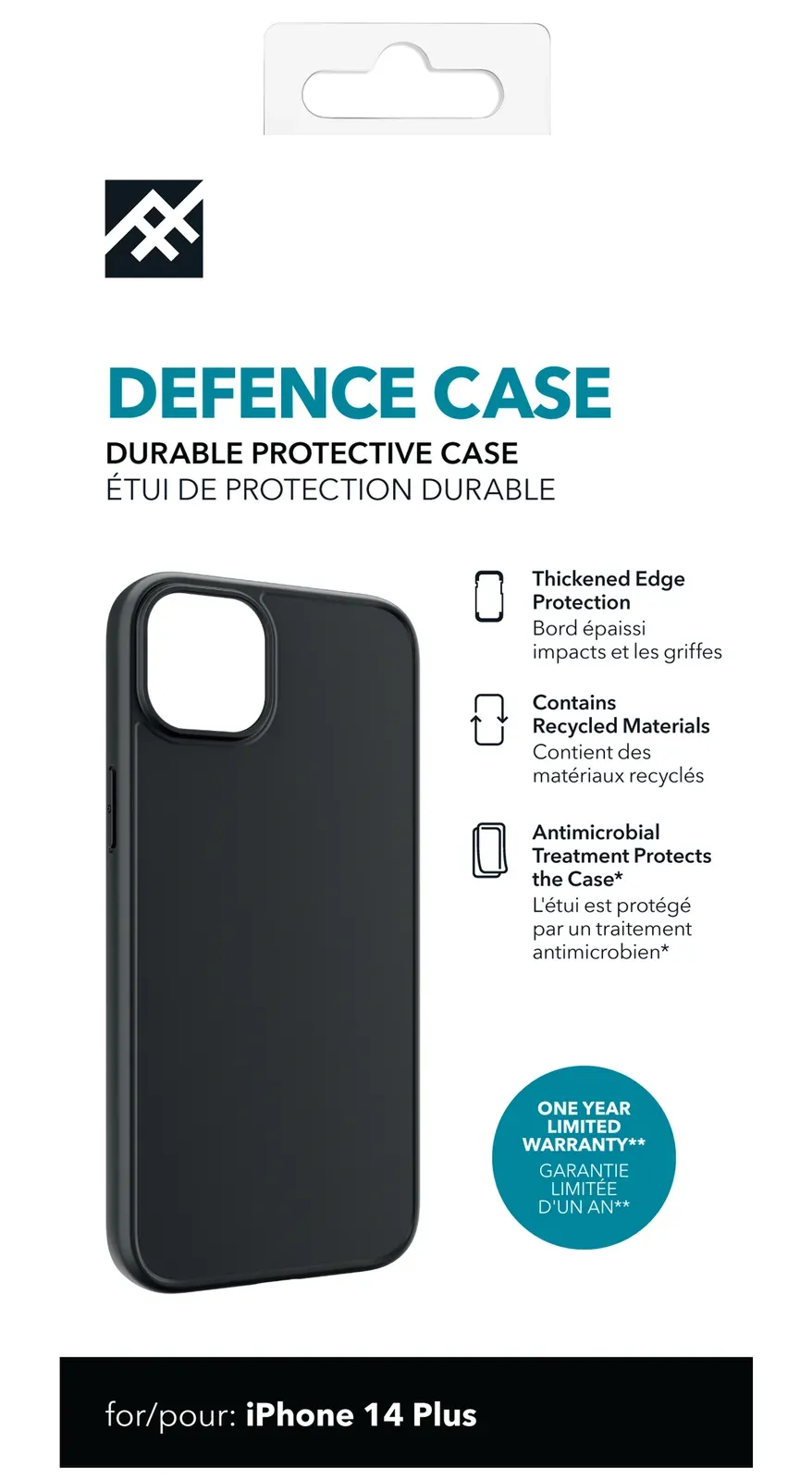 ZAGG Kryt Defence iPhone 14 Plus - černý