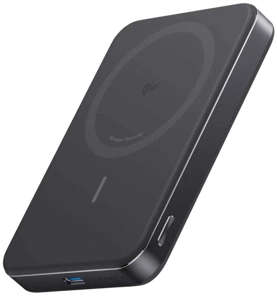 Anker MagGo Powerbanka/ 10000mAh/ 30W/ Bezdrátové nabíjení/ černá