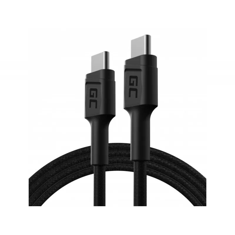 Green Cell Cable GC PowerStream USB-C - USB-C 120cm with Power Delivery (60W), 4