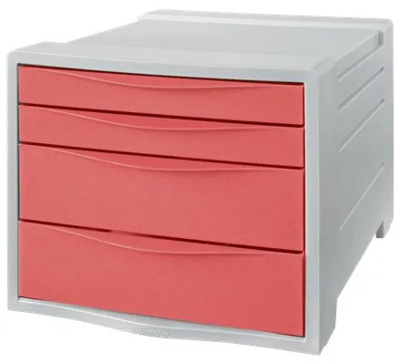 NOBO Zásuvkový box Esselte Colour'Breeze, korálová
