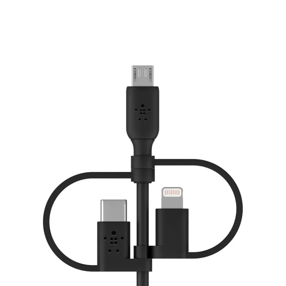 Belkin BOOST CHARGE Univerzální kabel USB-A/microUSB s adaptérem na Lightning a
