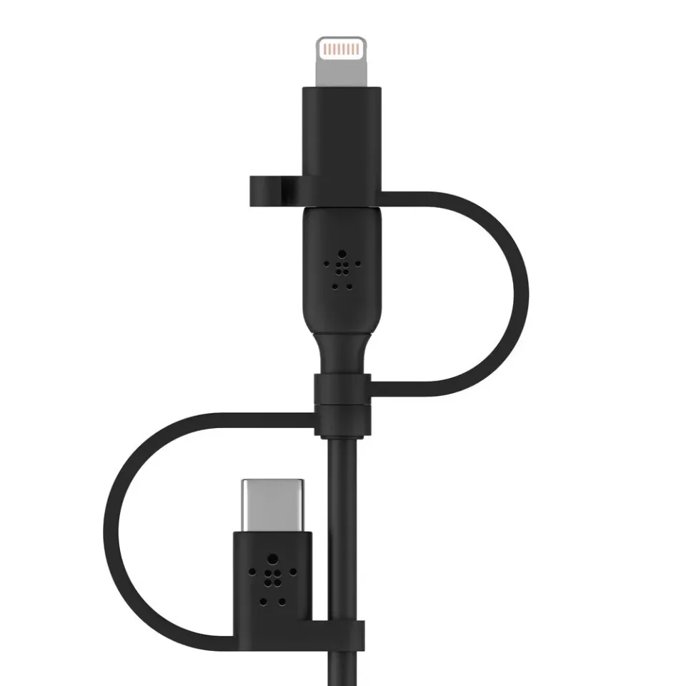 Belkin BOOST CHARGE Univerzální kabel USB-A/microUSB s adaptérem na Lightning a