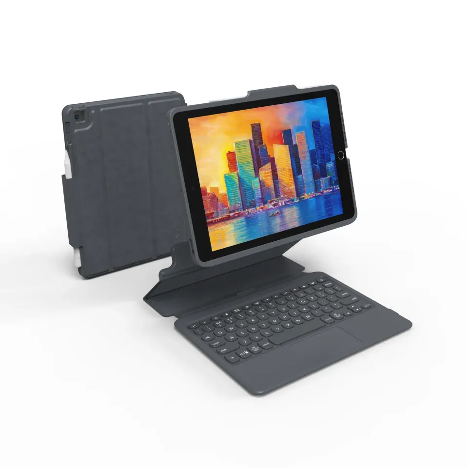 ZAGG Klávesnice Pro Keys+trackpad iPad 10.2 - černá/šedá - CZ