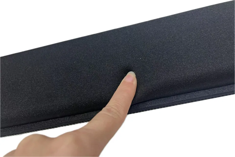 C-TECH KPG-01 Podpěra zápěstí ke klávesnici gelová, černá, 450x93x25mm