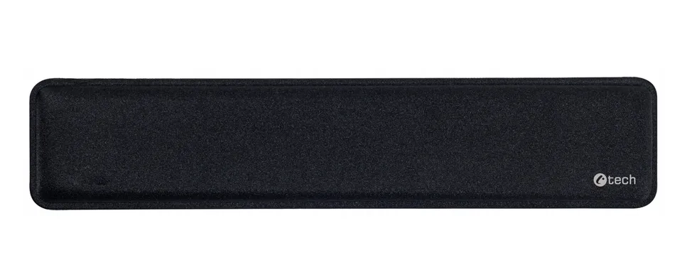 C-TECH KPG-01 Podpěra zápěstí ke klávesnici gelová, černá, 450x93x25mm