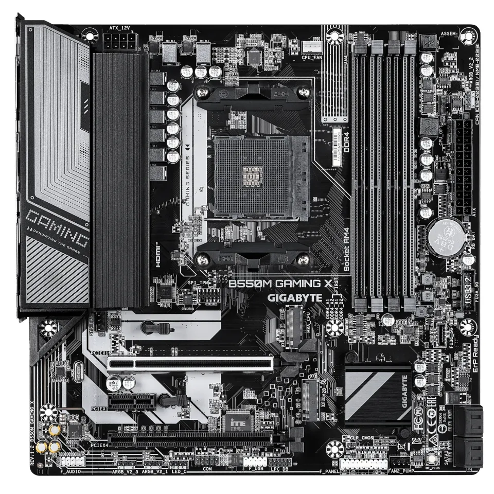 Gigabyte B550M GAMING X (Rev. 1.2)/AM4/mATX