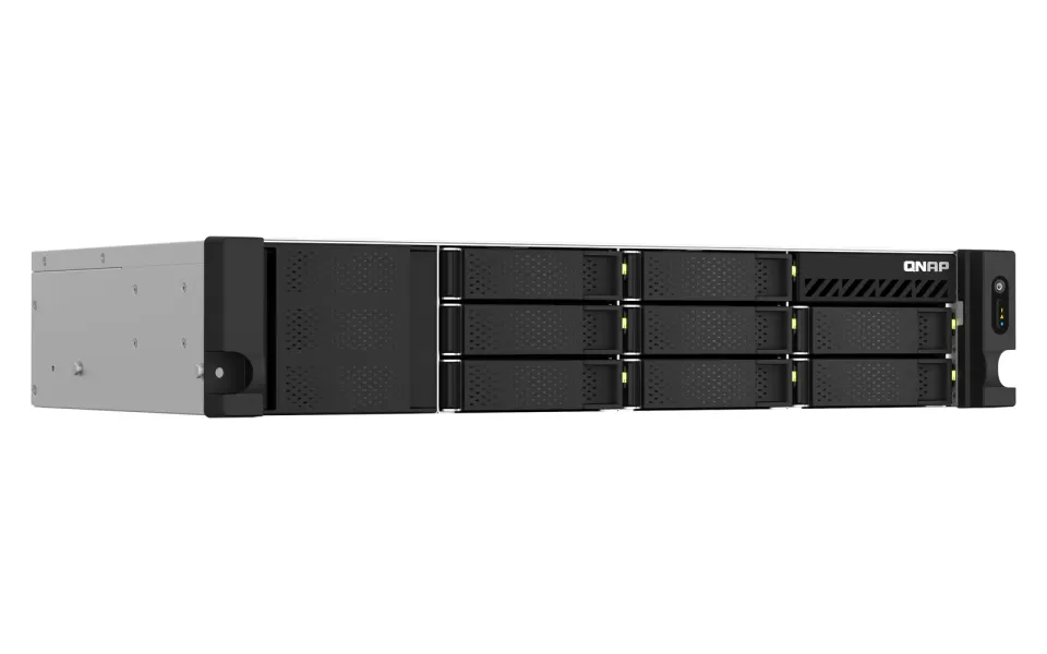 QNAP TS-873AeU-4G (Ryzen 2,2GHz, 4GB RAM, 8xSATA, 2x2,5GbE, 1xPCIe, 2xM.2 sloty, malá hloubka)