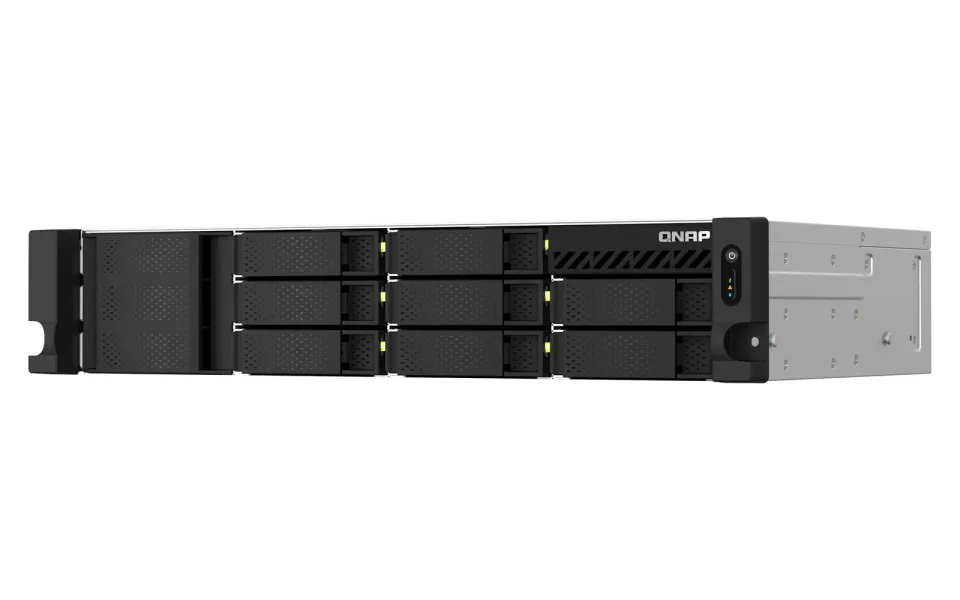 QNAP TS-873AeU-4G (Ryzen 2,2GHz, 4GB RAM, 8xSATA, 2x2,5GbE, 1xPCIe, 2xM.2 sloty, malá hloubka)