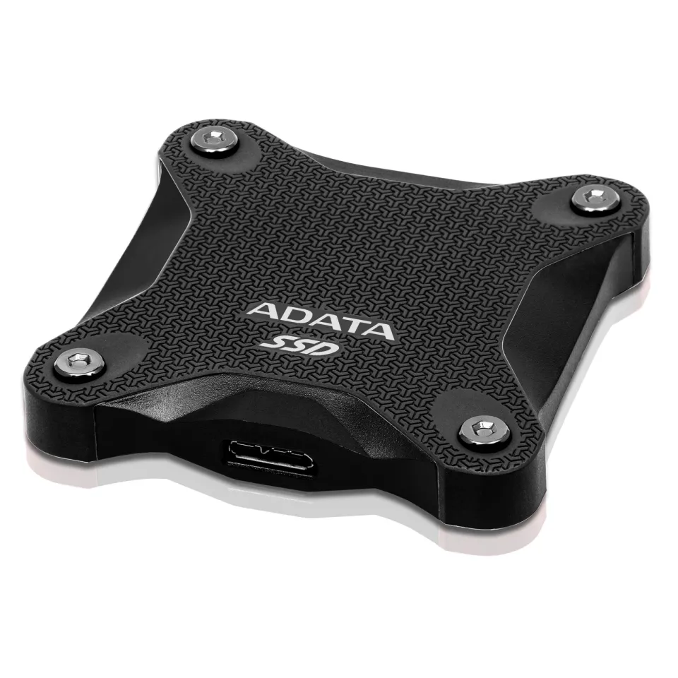 ADATA Externí SSD 512GB SD620, USB Micro-B, USB 3.2 Gen 2, R:520/W:460MB/s, černá