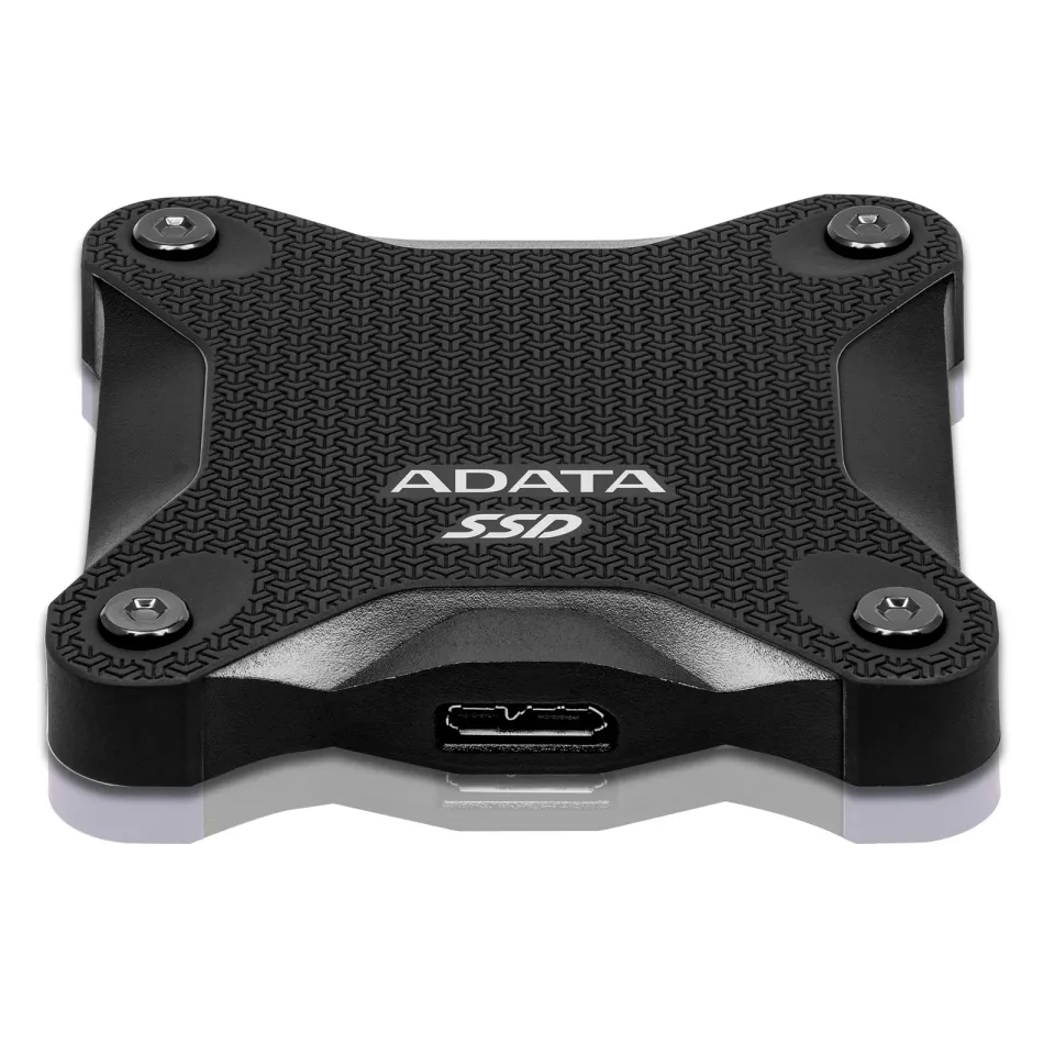 ADATA Externí SSD 512GB SD620, USB Micro-B, USB 3.2 Gen 2, R:520/W:460MB/s, černá