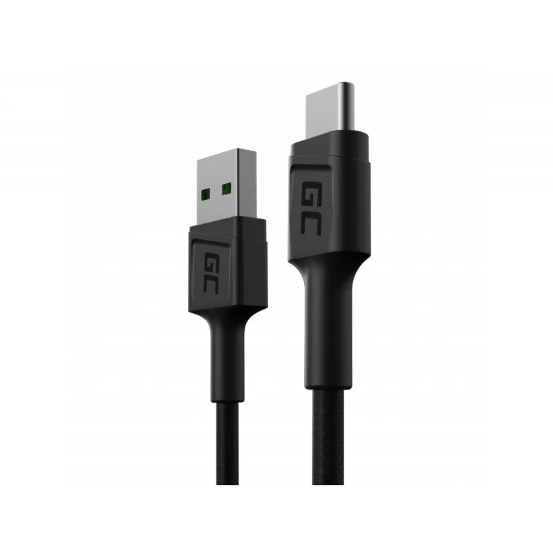 Green Cell Cable GC PowerStream USB-A - USB-C 30cm quick charge Ultra Charge, QC