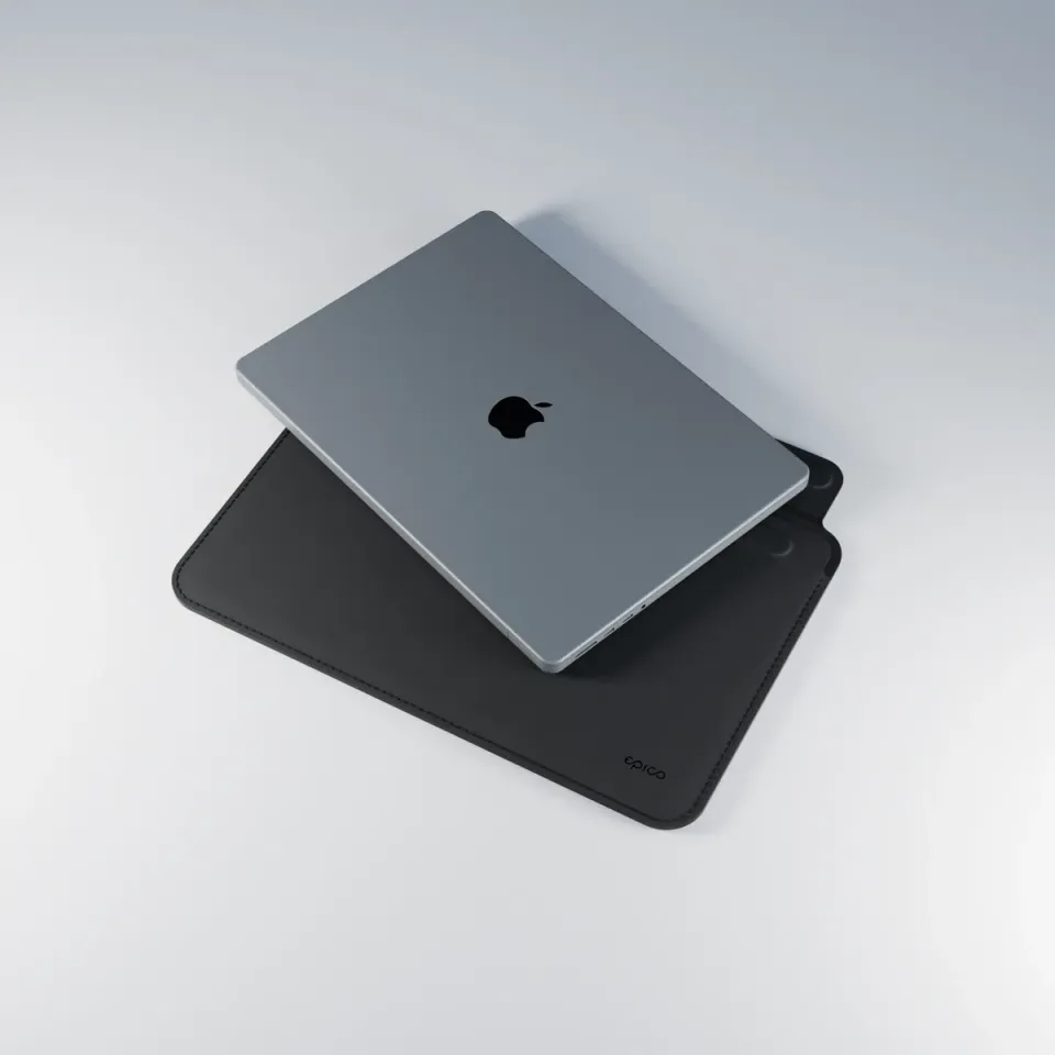 Epico TechGrain Sleeve MacBook Pro 16" - černá