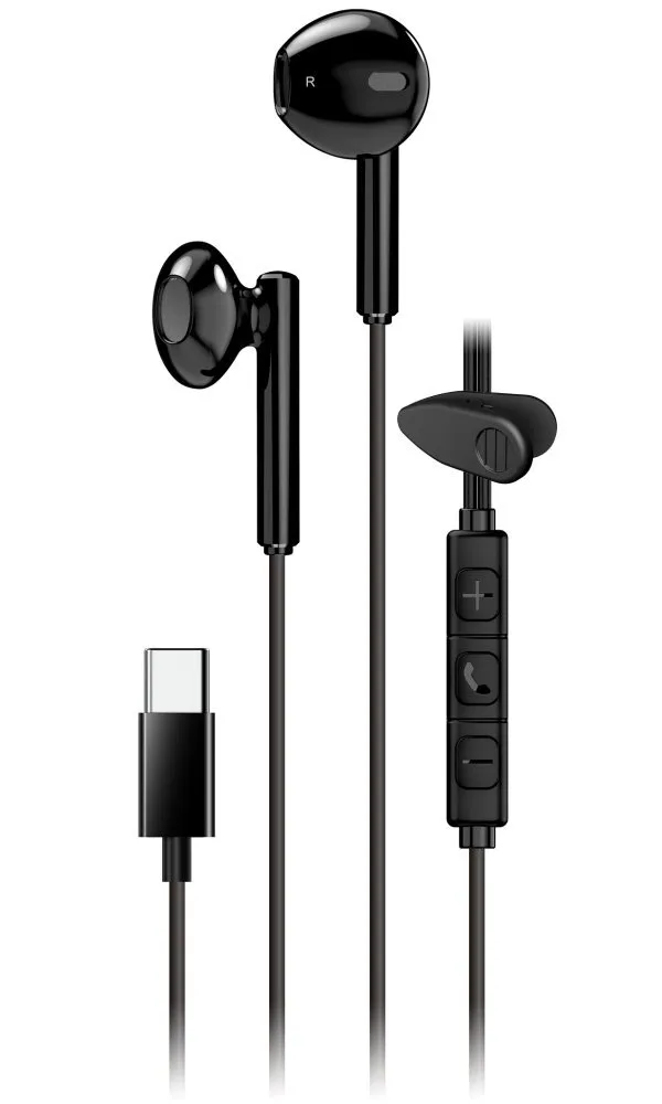 Genius HS-M366 Headset, drátový, do uší, mikrofon, ovládání hlasitosti, 360° rot (31710033400)