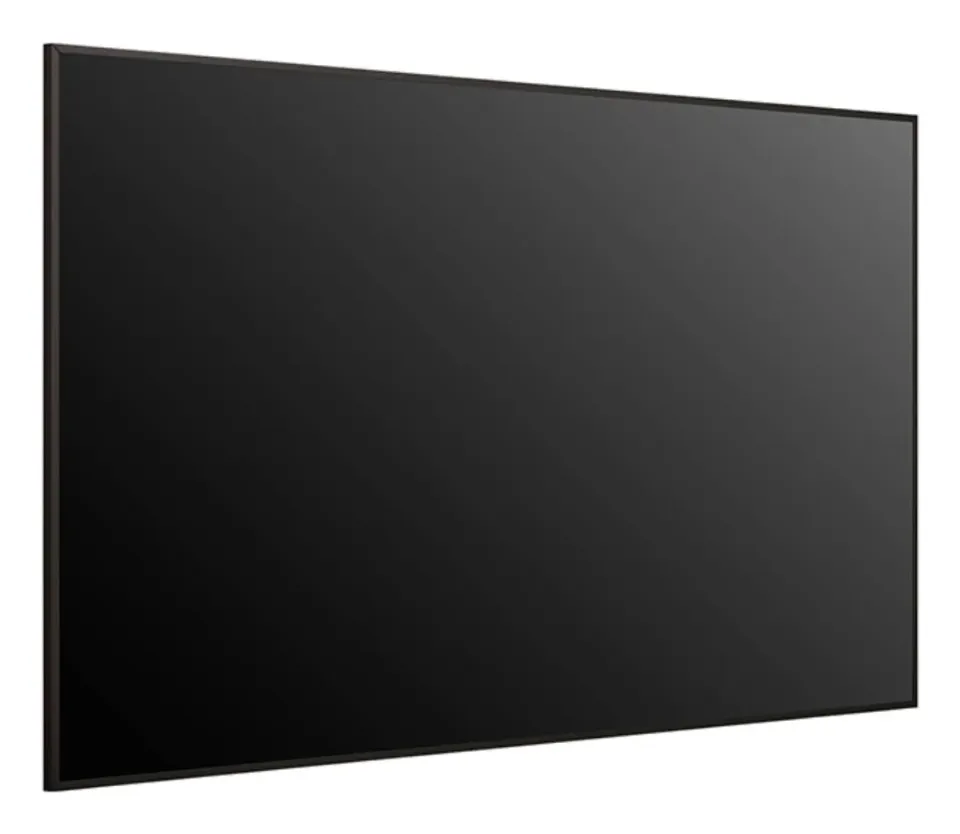 LG 75" signage 75UH5Q - UHD Signage, 500nit, 24/7, 28% haze, Edge, IP5X, webOS 8.0, HDMI-out (X), +USB (2), 29.7mm