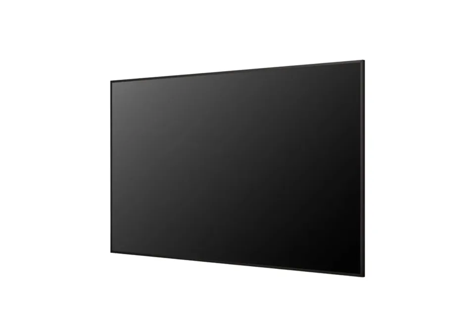 LG 75" signage 75UH5Q - UHD Signage, 500nit, 24/7, 28% haze, Edge, IP5X, webOS 8.0, HDMI-out (X), +USB (2), 29.7mm