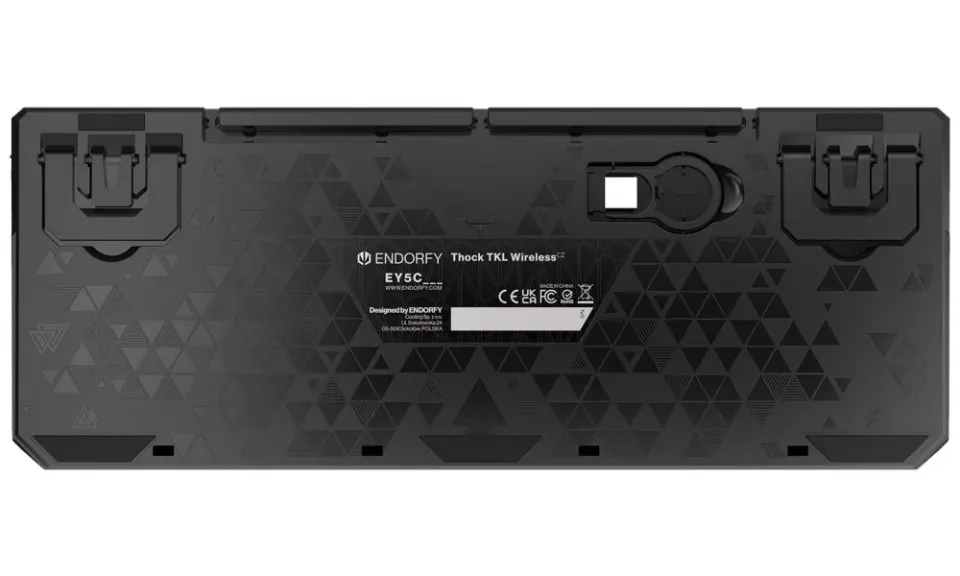 Endorfy herní klávesnice Thock TKL Wireless Black/USB/ Kaihl black/ černá / bezd