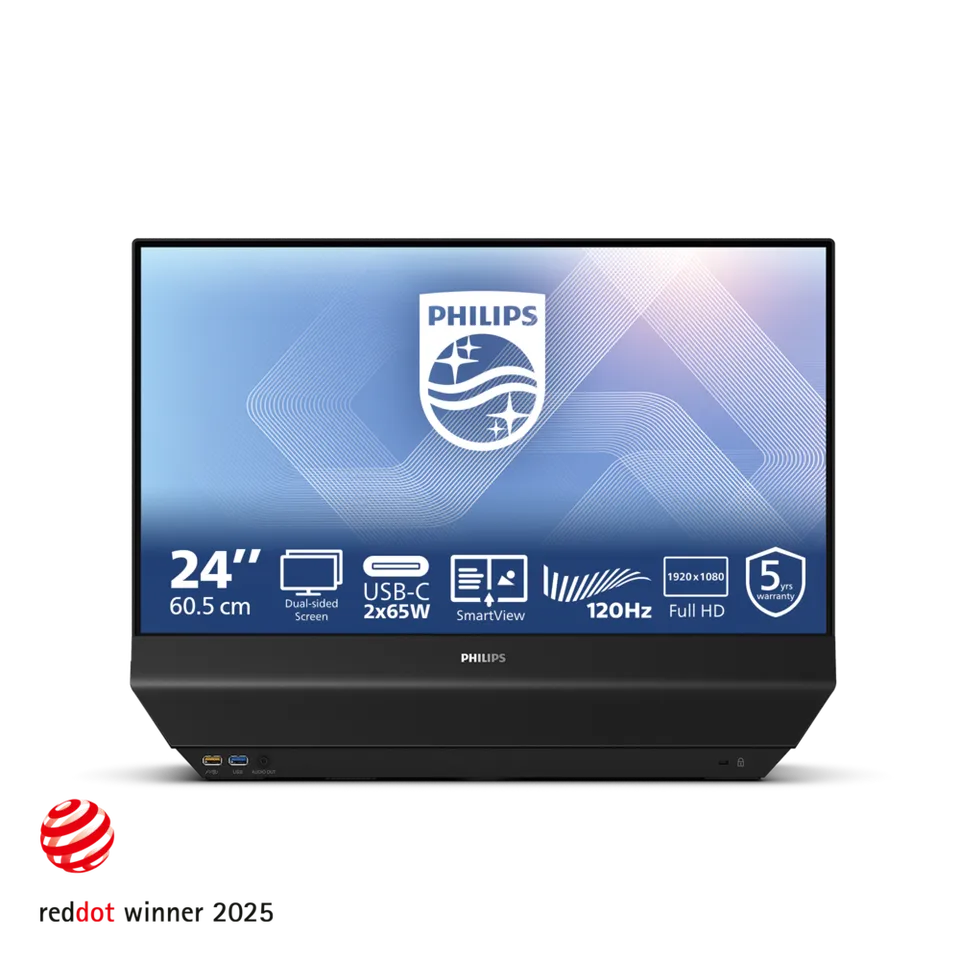 Philips LCD 24B2D5300 2x23,8" IPS/1920x1080@120Hz/4ms/300cd/2xHDMI/2xUSB-A/2xUSB