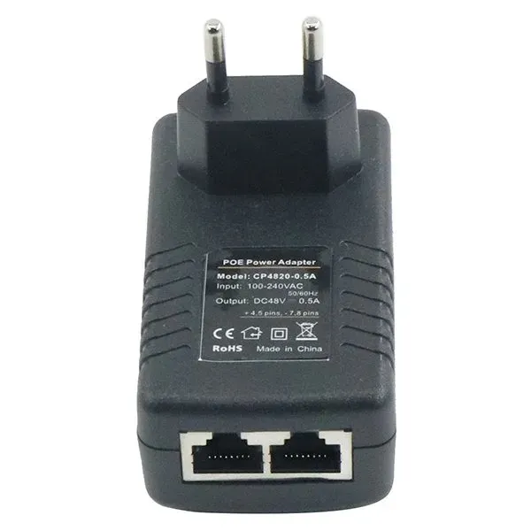 XtendLan PoE injektor pasivní 48V/0,5A, 1000Base-T, do zásuvky