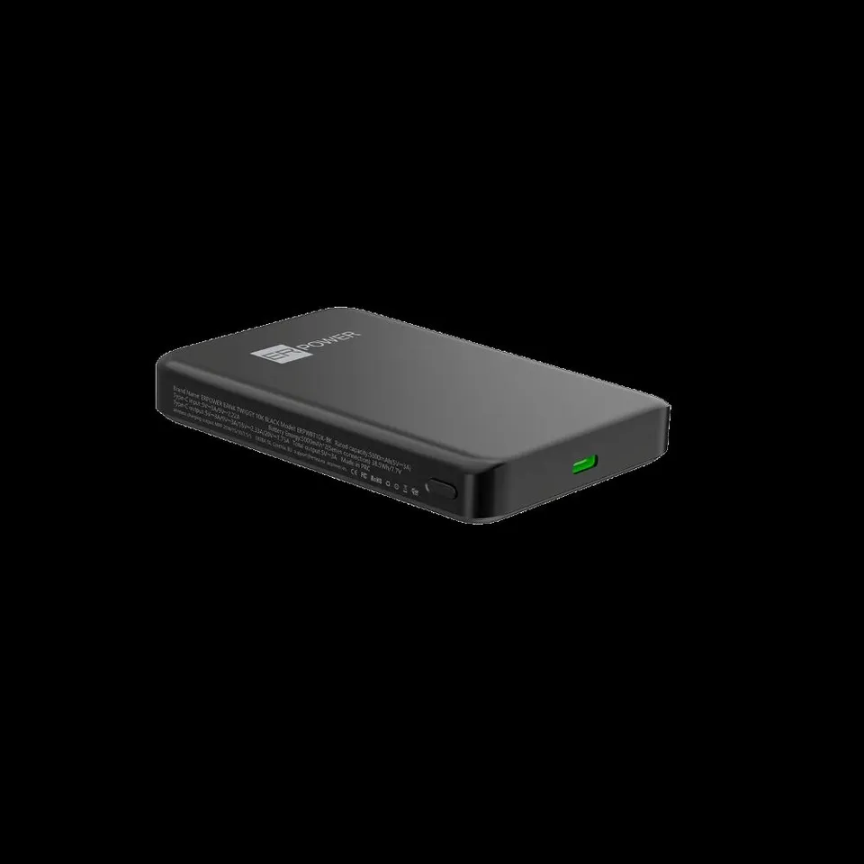 BANK TWIGGY 10K BLACK Qi2 25W