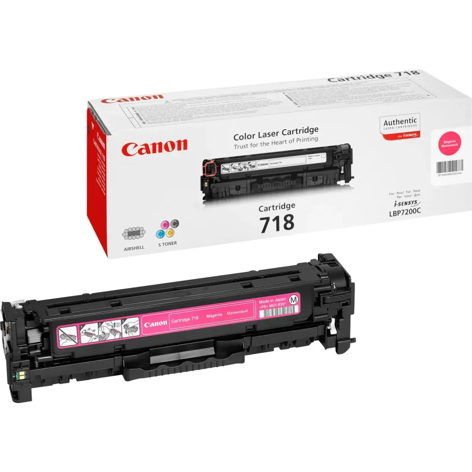 Canon toner CRG-718 / Magenta / 2900str.