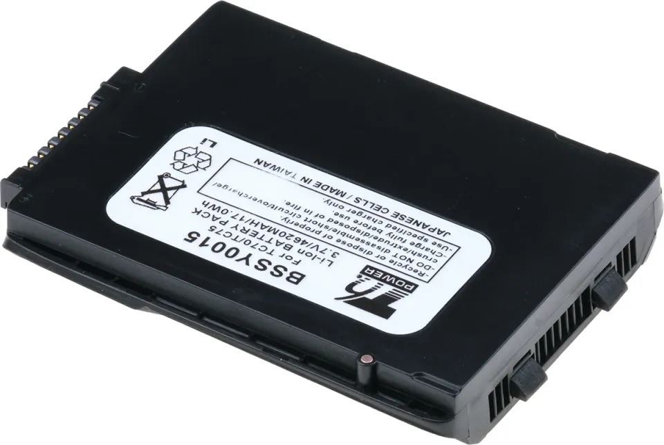 Baterie T6 Power pro Symbol Zebra Motorola TC70, TC75, TC700, TC70x, TC75x, 4620mAh, 17Wh, Li-ion