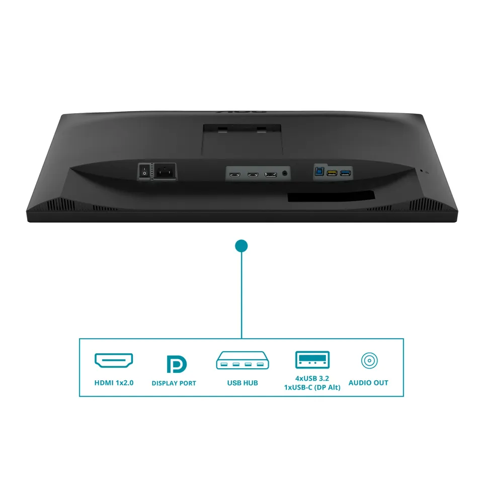 AOC LCD CU34V5C 34" zakřivený VA/3440x1440@100Hz/1ms/300cd/HDMI/DP/4xUSB/USB-C/R