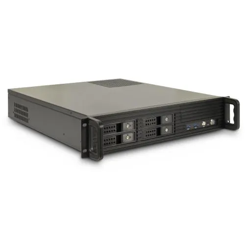 INTER-TECH case storage IPC 2U-2504, rack 2U