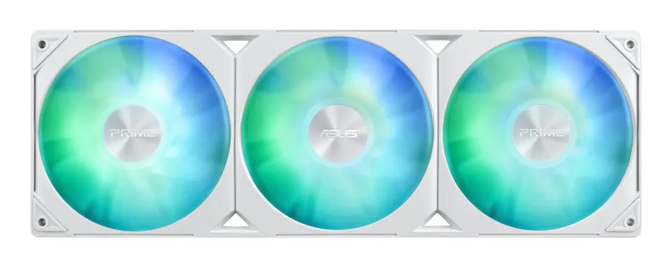 ASUS vodní chladič CPU AIO PRIME LC 360 ARGB, 3x120mm, AM5, LGA1851, Bílá