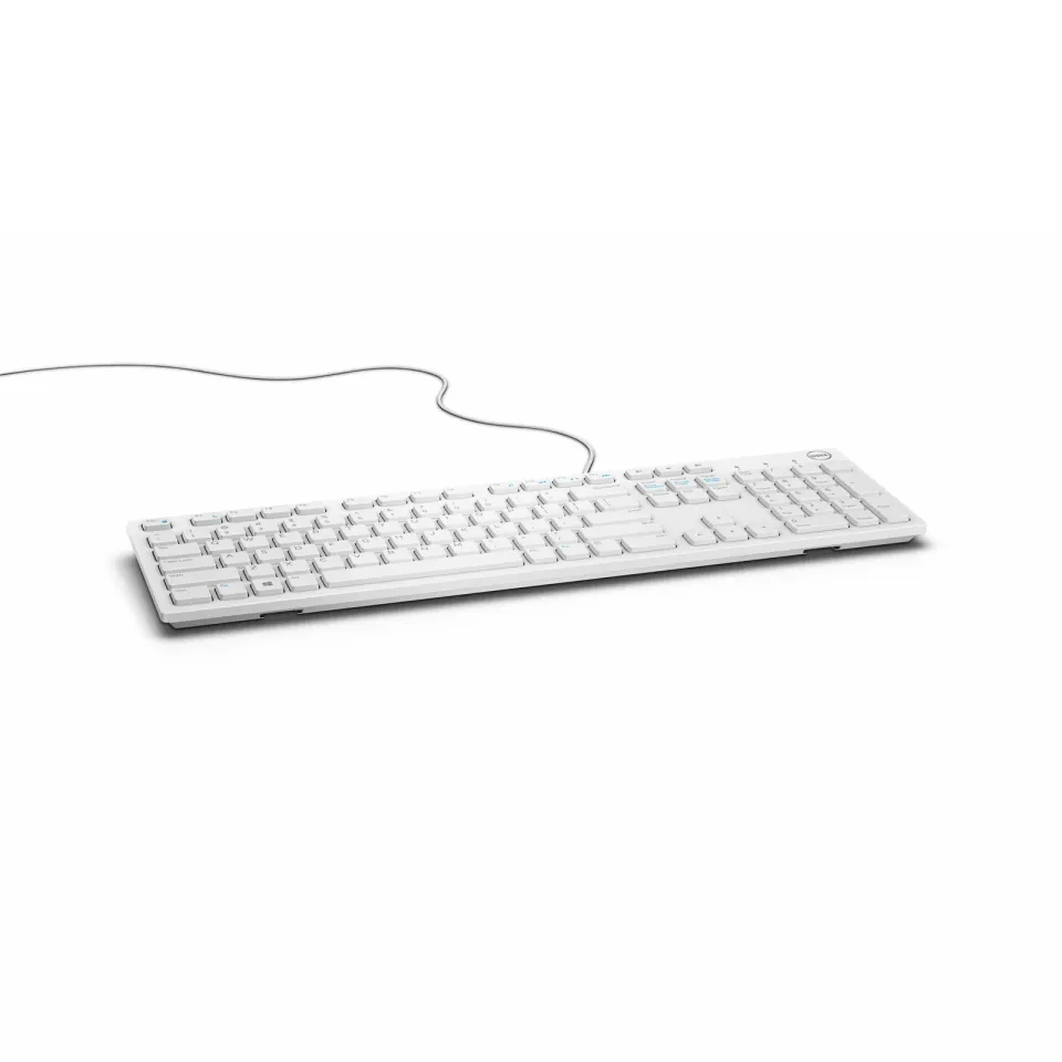 Dell KB216/Drátová USB/US layout/Bílá