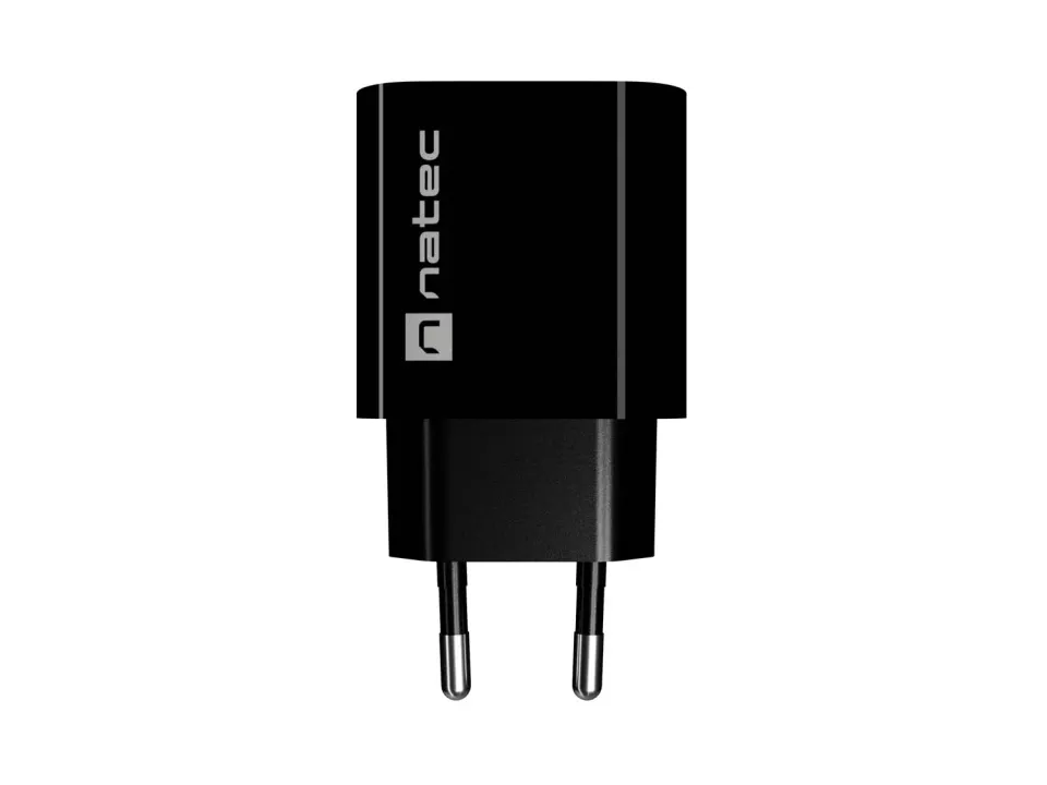 Universální nabíječka Natec RIBERA 20W, 1X USB-C, černá