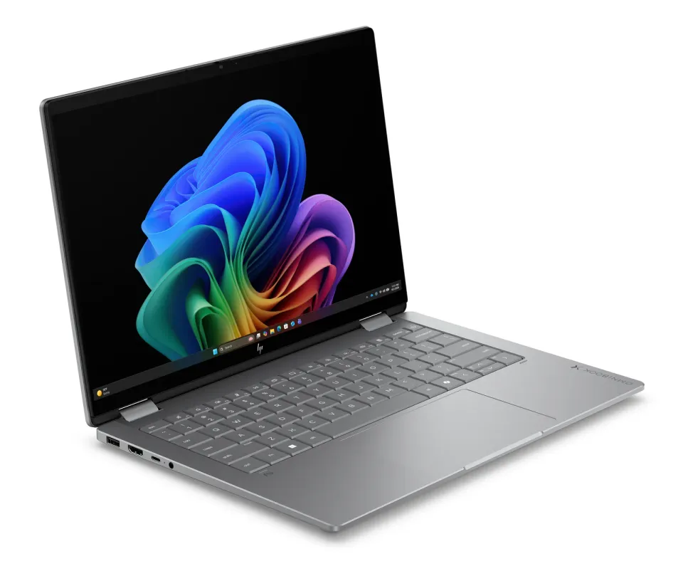 HP Omnibook X Flip/AI 14-kb 0609ncx/U5-325/14"/2880x1800/T/16GB/512GB/Intel int/W11H/Silver/2R