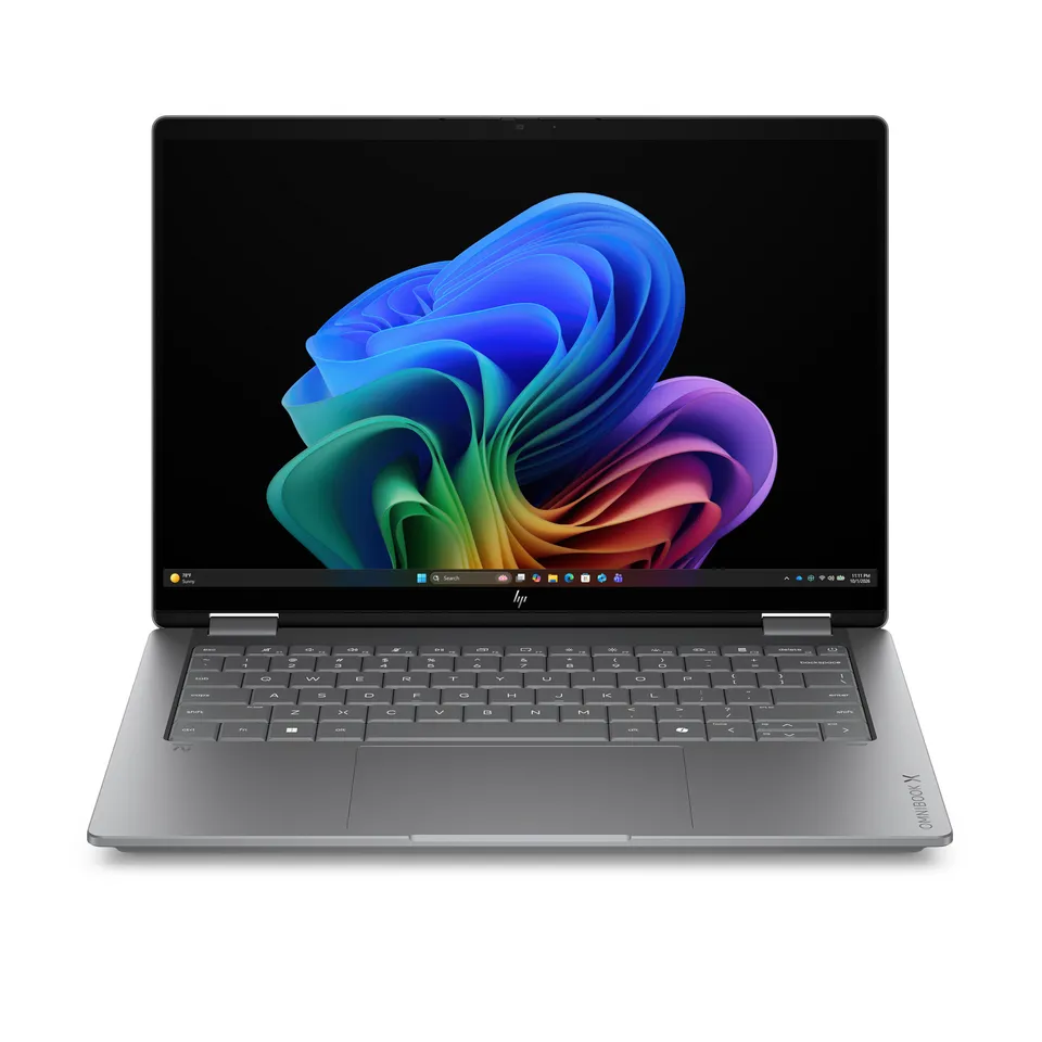 HP Omnibook X Flip/AI 14-kb 0609ncx/U5-325/14"/2880x1800/T/16GB/512GB/Intel int/W11H/Silver/2R