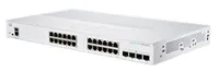 Cisco switch CBS350-24T-4G-EU (24xGbE,4xSFP,fanless)