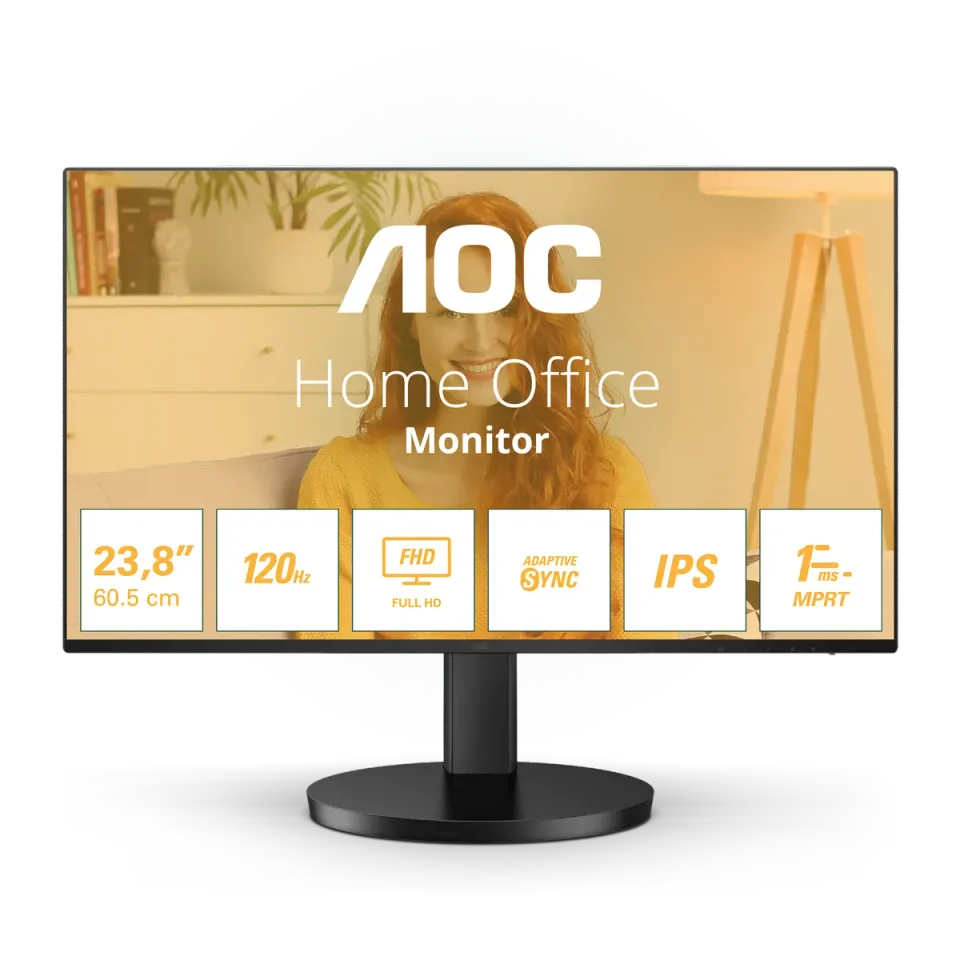 AOC LCD 24B3HA2 23,8" IPS/1920x1080@100Hz/1ms/250cd/VGA/HDMI/Repro/VESA