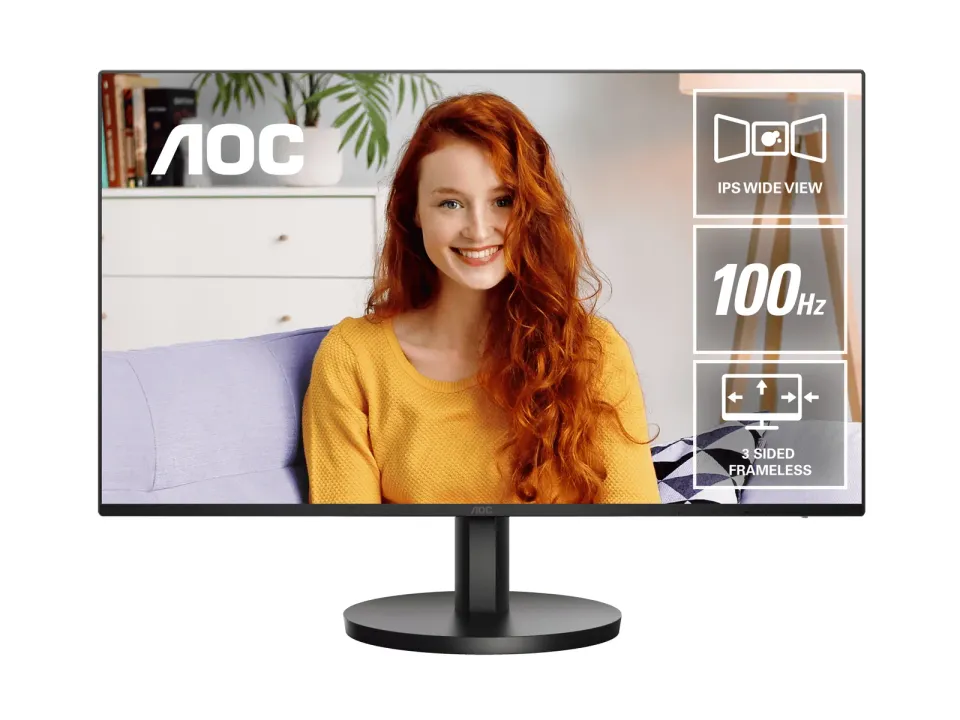AOC LCD 24B3HA2 23,8" IPS/1920x1080@100Hz/1ms/250cd/VGA/HDMI/Repro/VESA