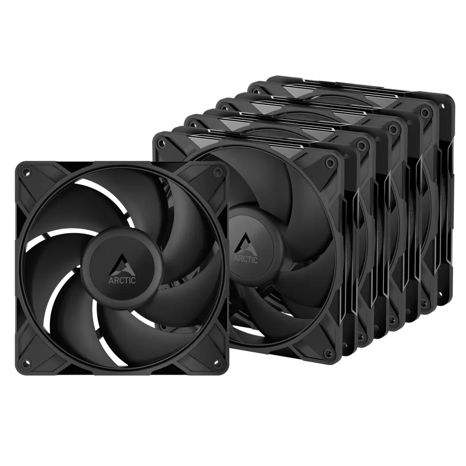 ARCTIC P14 Pro PST Value pack (5 ks) ventilátor - 140mm, black