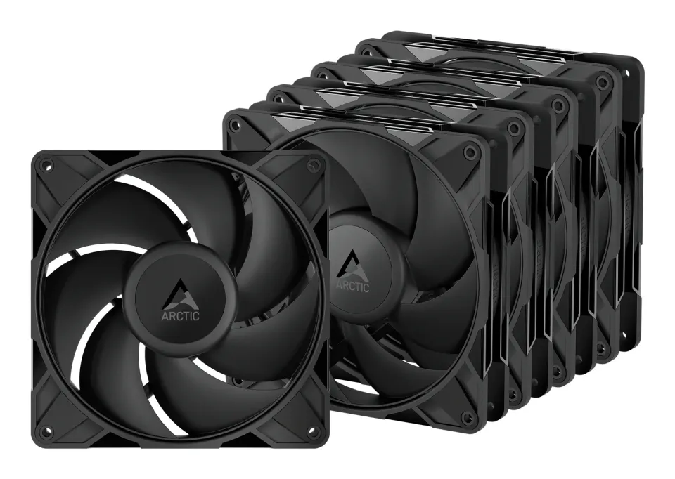 ARCTIC P14 Pro PST Value pack (5 ks) ventilátor - 140mm, black