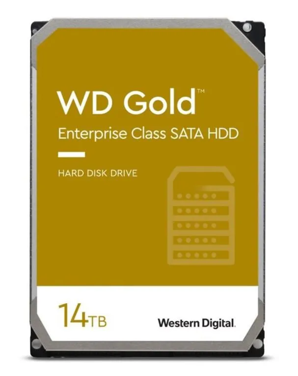 WD Gold Enterprise WD142KRYZ/14TB/3,5”/512MB cache/7200 RPM/SATAIII/600/262 MB/s