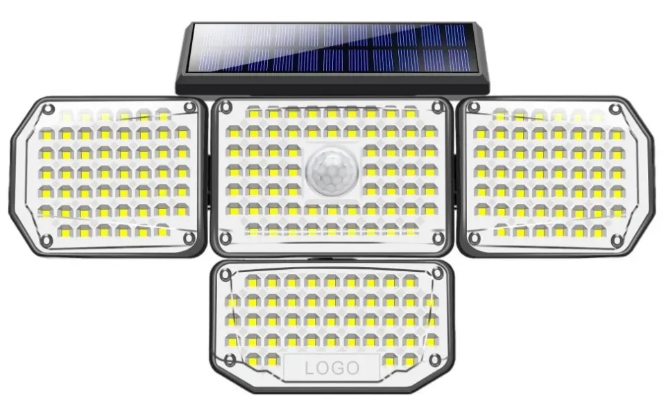 IMMAX CLOVER-2 venkovní solární nástěnné LED osvětlení s externím solárním panelem, 4,5W
