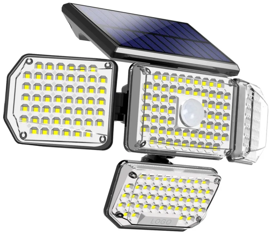 IMMAX CLOVER-2 venkovní solární nástěnné LED osvětlení s externím solárním panelem, 4,5W