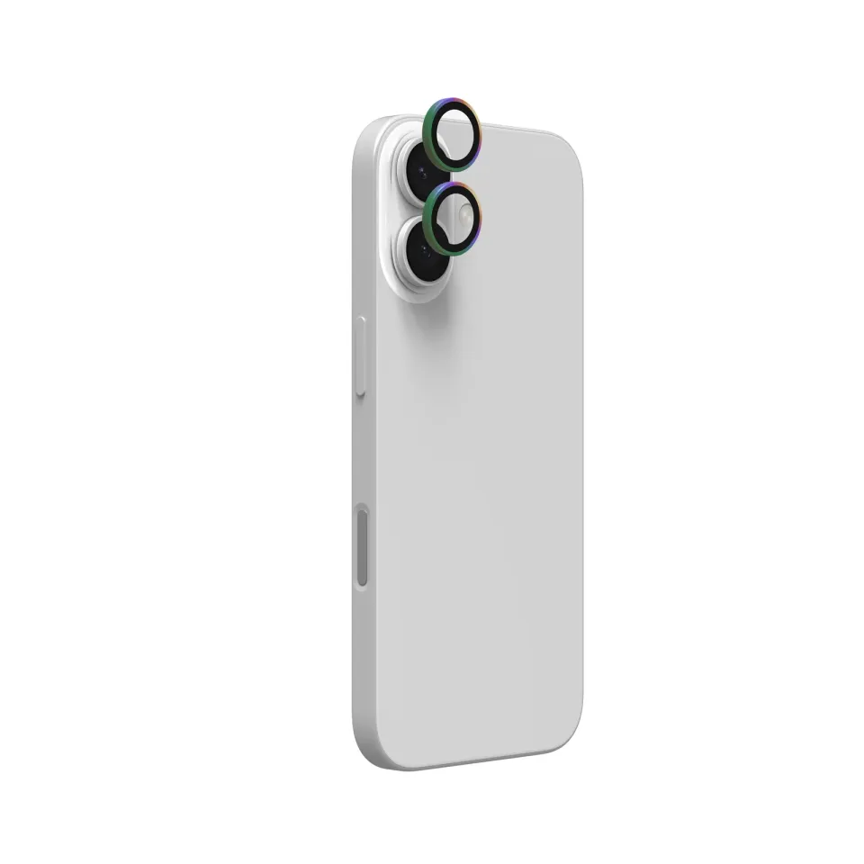ZAGG Ochranná čočka Premium pro Apple iPhone 17/16/16+ - duhová