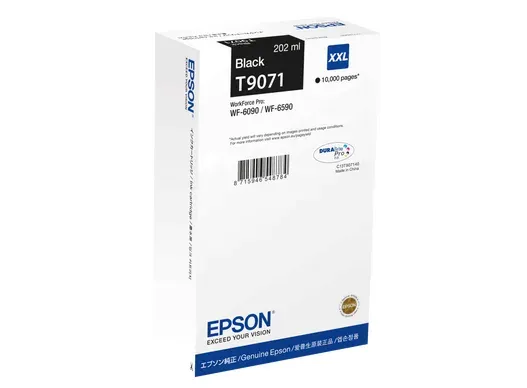 EPSON cartridge T9071 black XXL (WF-6xxx)